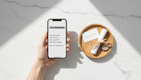 Friskvårdsbidrag 2026: kan du använda det för rollmassage och rödljusterapi?