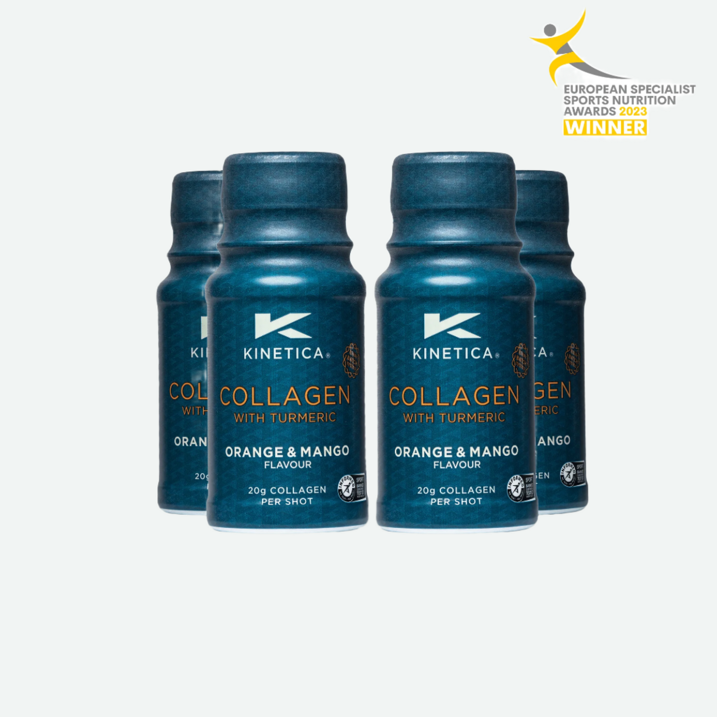 Kinetica Collagen Shot 4-pack