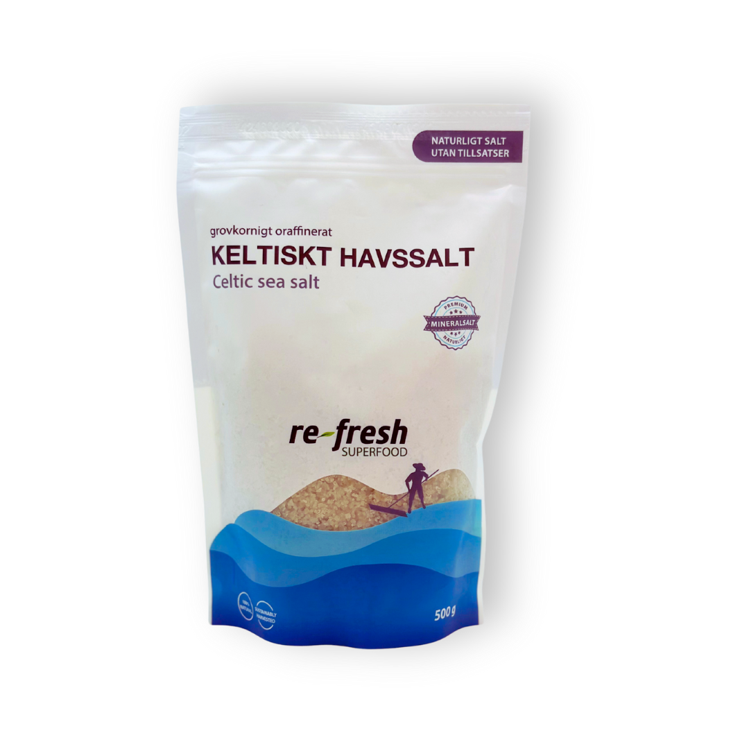Keltiskt (Celtic) havssalt grovmalet